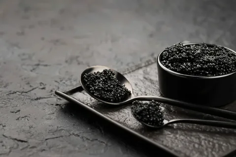 تصویر 4 از خاویار سیاه سطح بالا ترکیب غذایی ویژه
